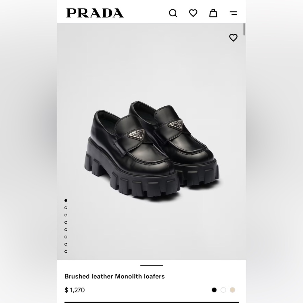 BRAND NEW Prada loafers